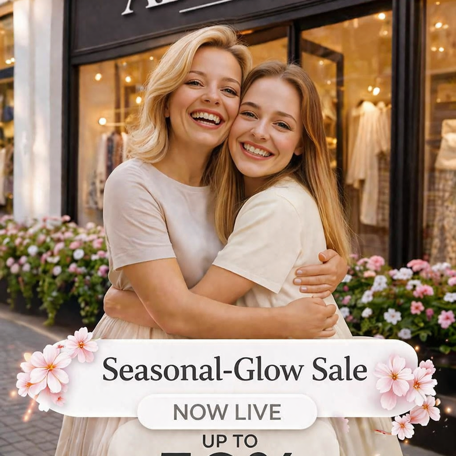 Seasonal-Glow Sale 🌸