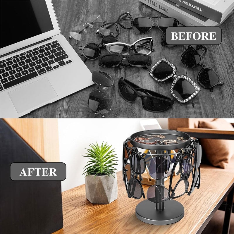 GlideStand™ Rotating Glasses Stand