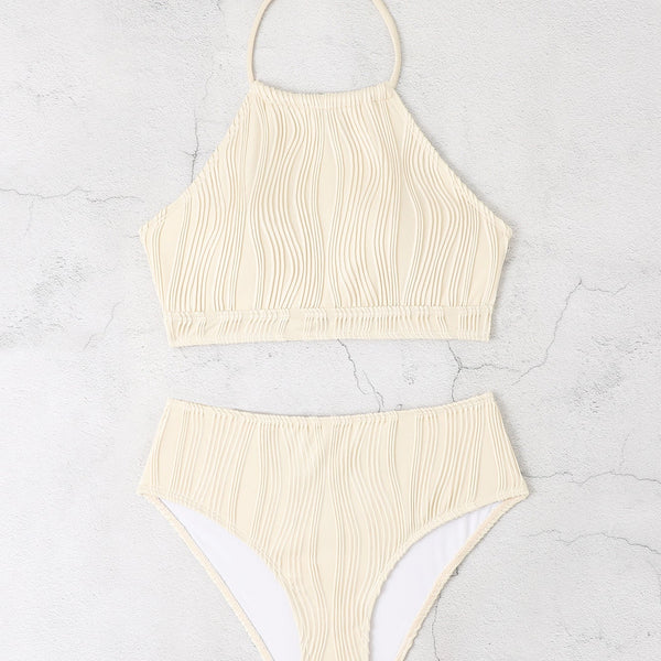 Sienna High-Waist Apron Swimwear