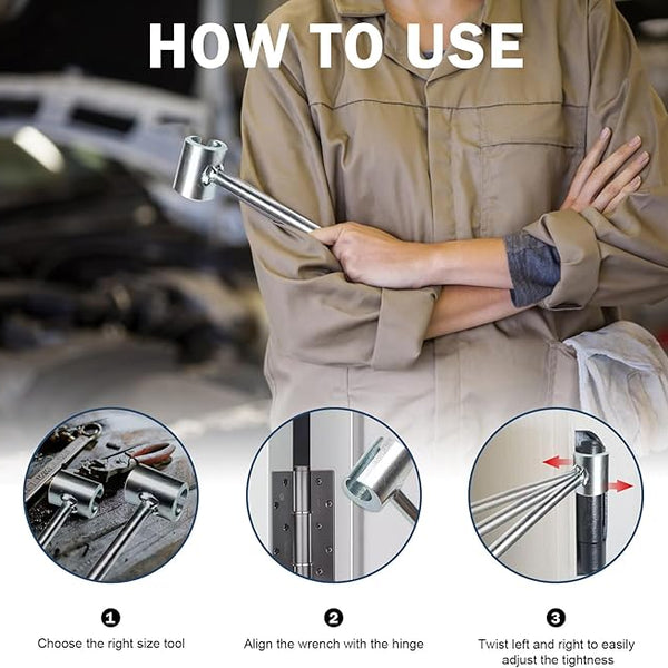 HingeMate – Gap Adjusting Tool for Perfect Door Fit