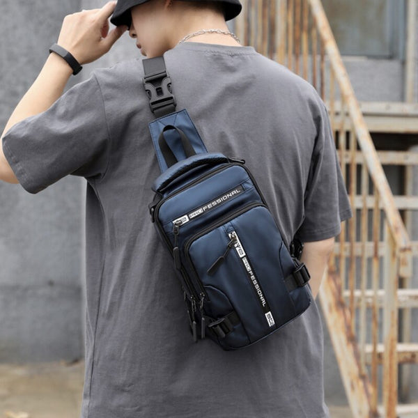 Zentro — Waterproof Anti-Theft Crossbody Bag with USB Port