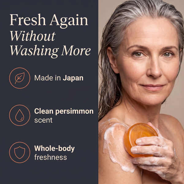 KakiPure™ – Persimmon Soap for Clean, Refreshed & Nourished Skin