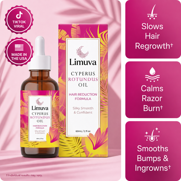 Cyperus Rotundus Oil Soothes Skin and Reduces Regrowth