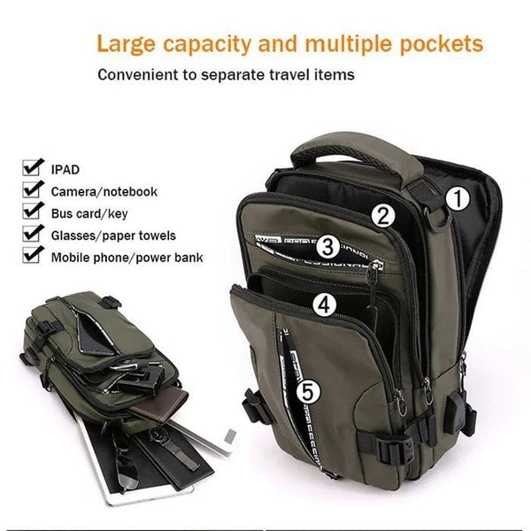 Multifunction Crossbody Bag