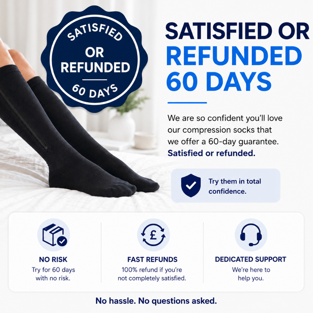 MamaLuxe™ – Comfortable compression socks for pregnancy and easy use