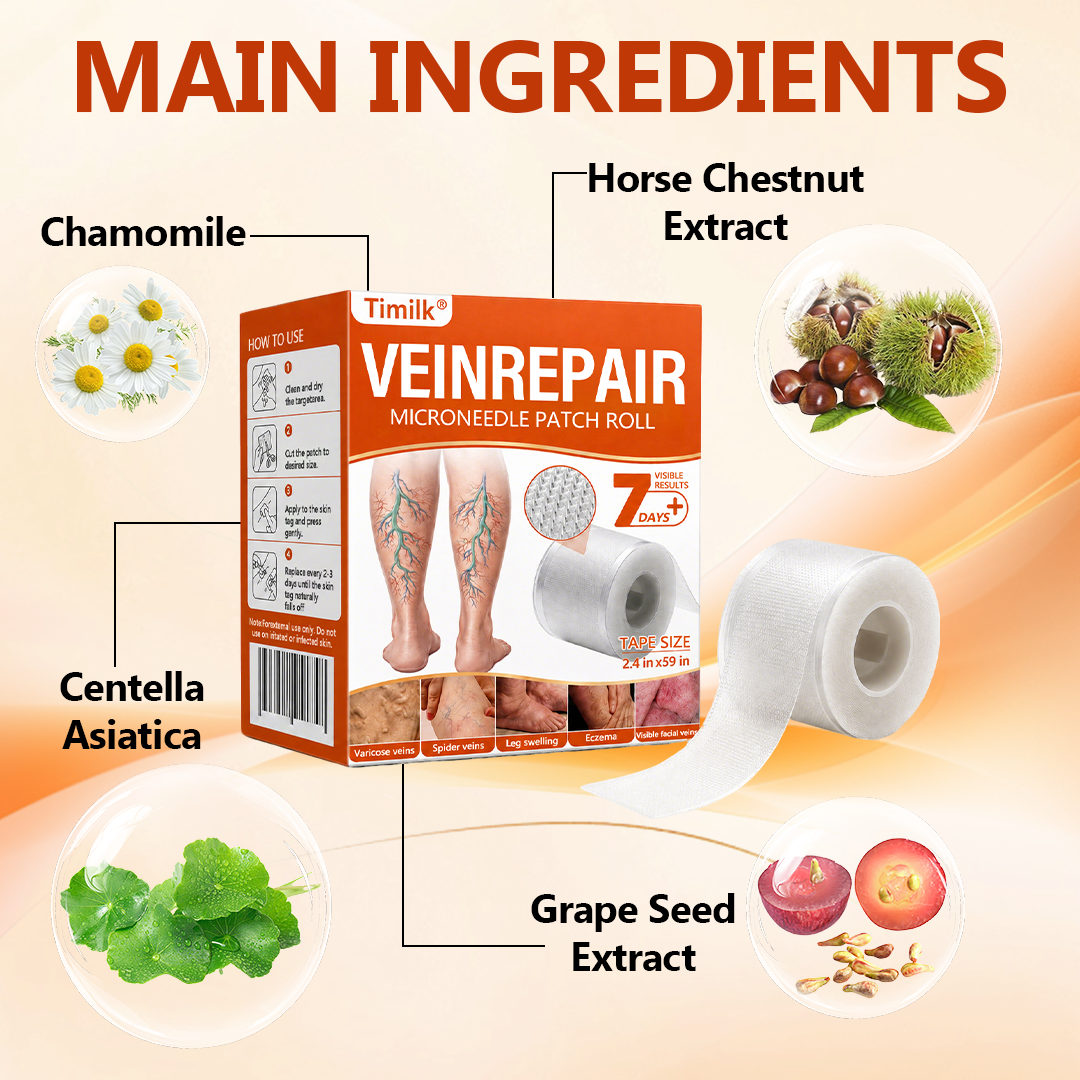 VeinRepair Microneedle Patch Roll