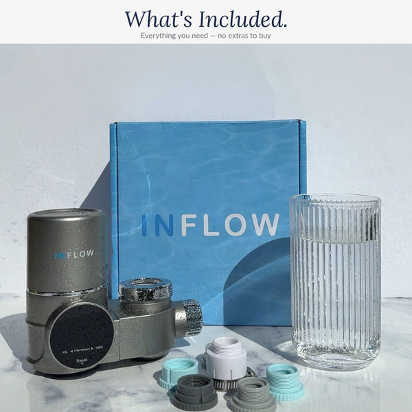 InFlow Tap Filter Enjoy Pure Refreshing Water Daily