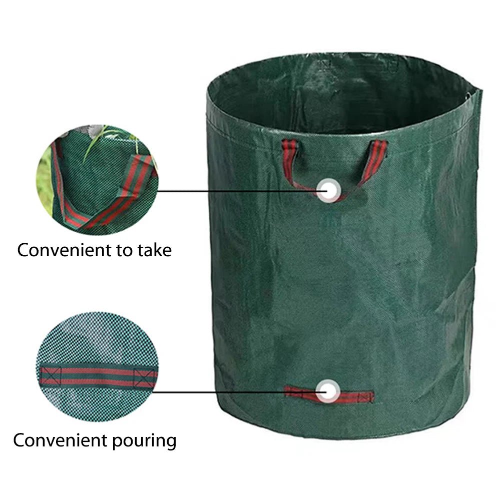 SteelGrip GardenTough™ — Haul Twice the Weight, Crush Every Cleanup Without a Tear