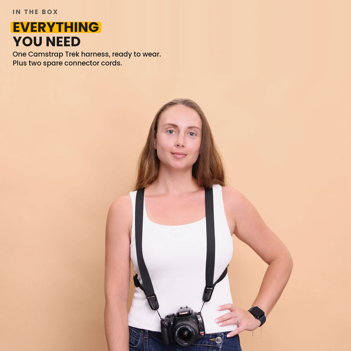 ViewStrap™ – Practical chest strap for cameras & binoculars