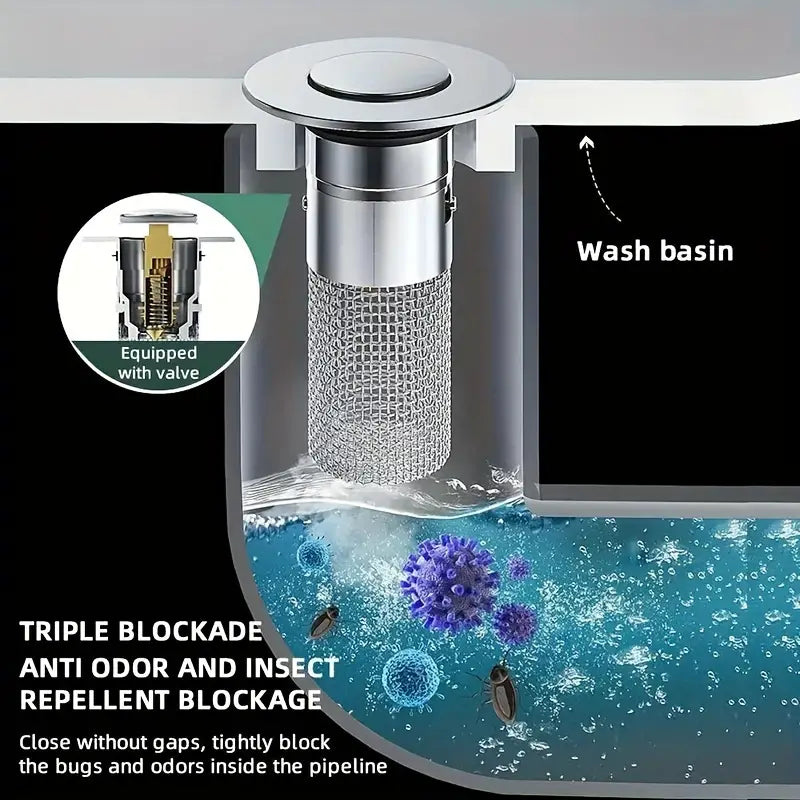 ClogSafe™ | Effortless Sink Clogging Protection
