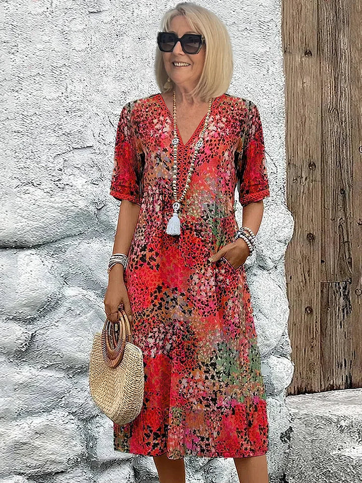 Gabriella™ Printed Midi Dress