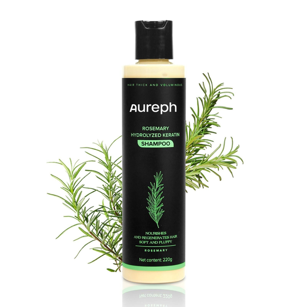 PureRose™ Rosemary Shampoo For Revitalized Healthy Looking Hair