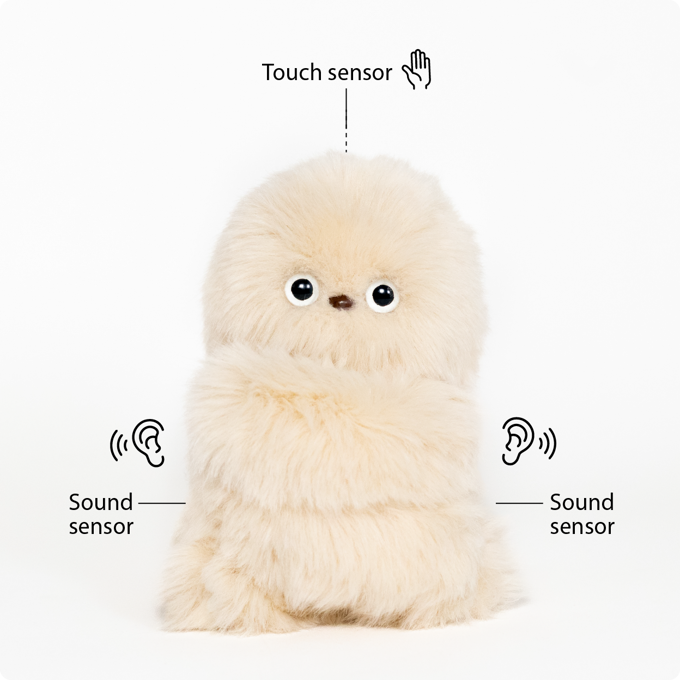 Mirumi Interactive Owl Companion Robot