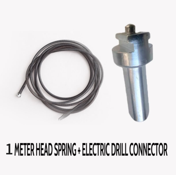 Drainora™ – Electric drain cleaning auger for power drills