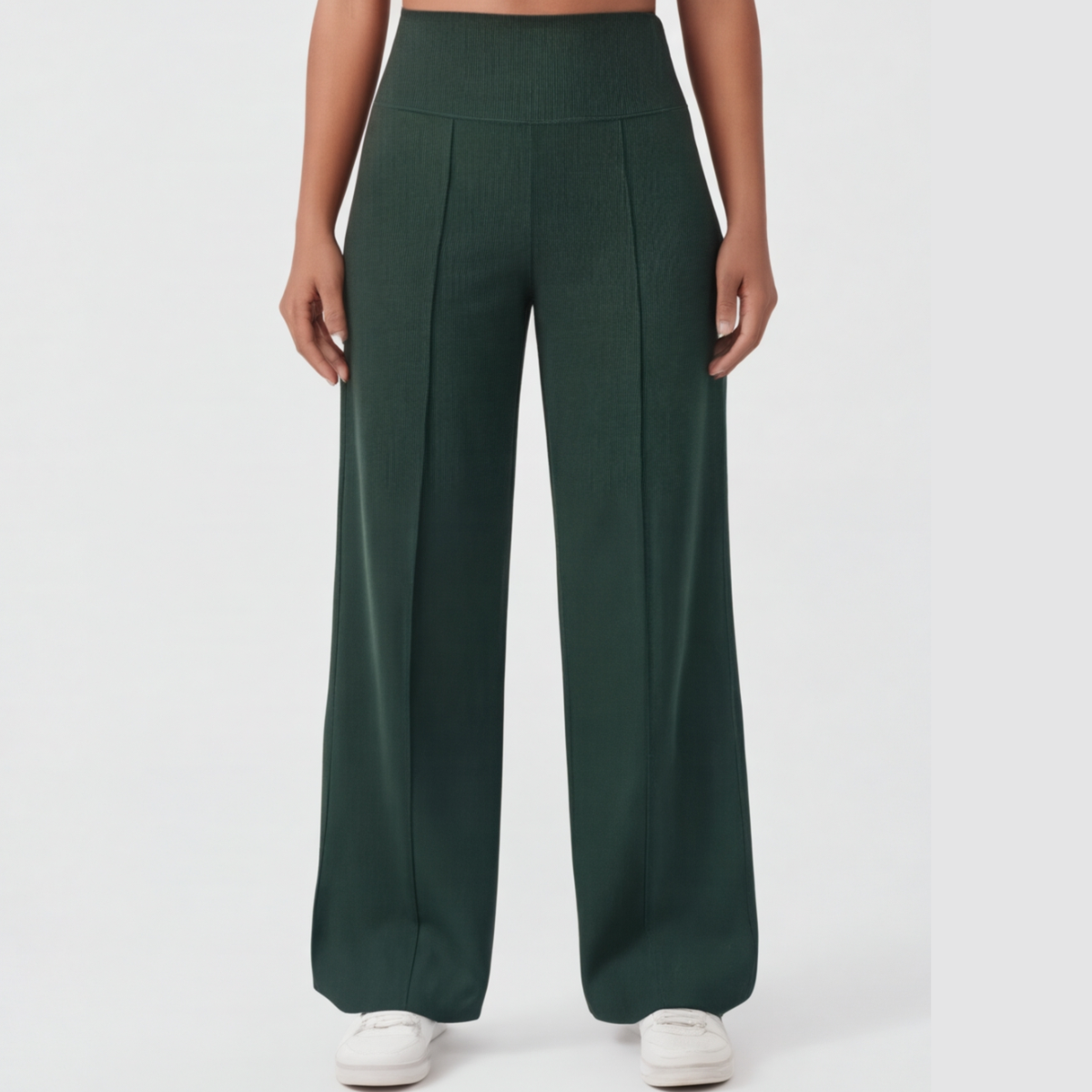 Elyra™ - Wide Leg Yoga Pants with Crossover Waist