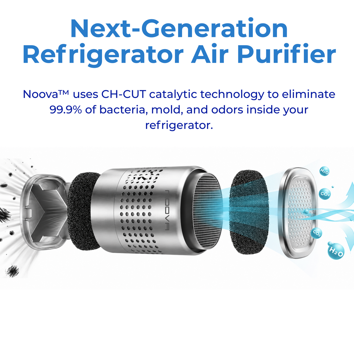 PureChill™ – Air Purifier for Refrigerator & Fresh Food Storage