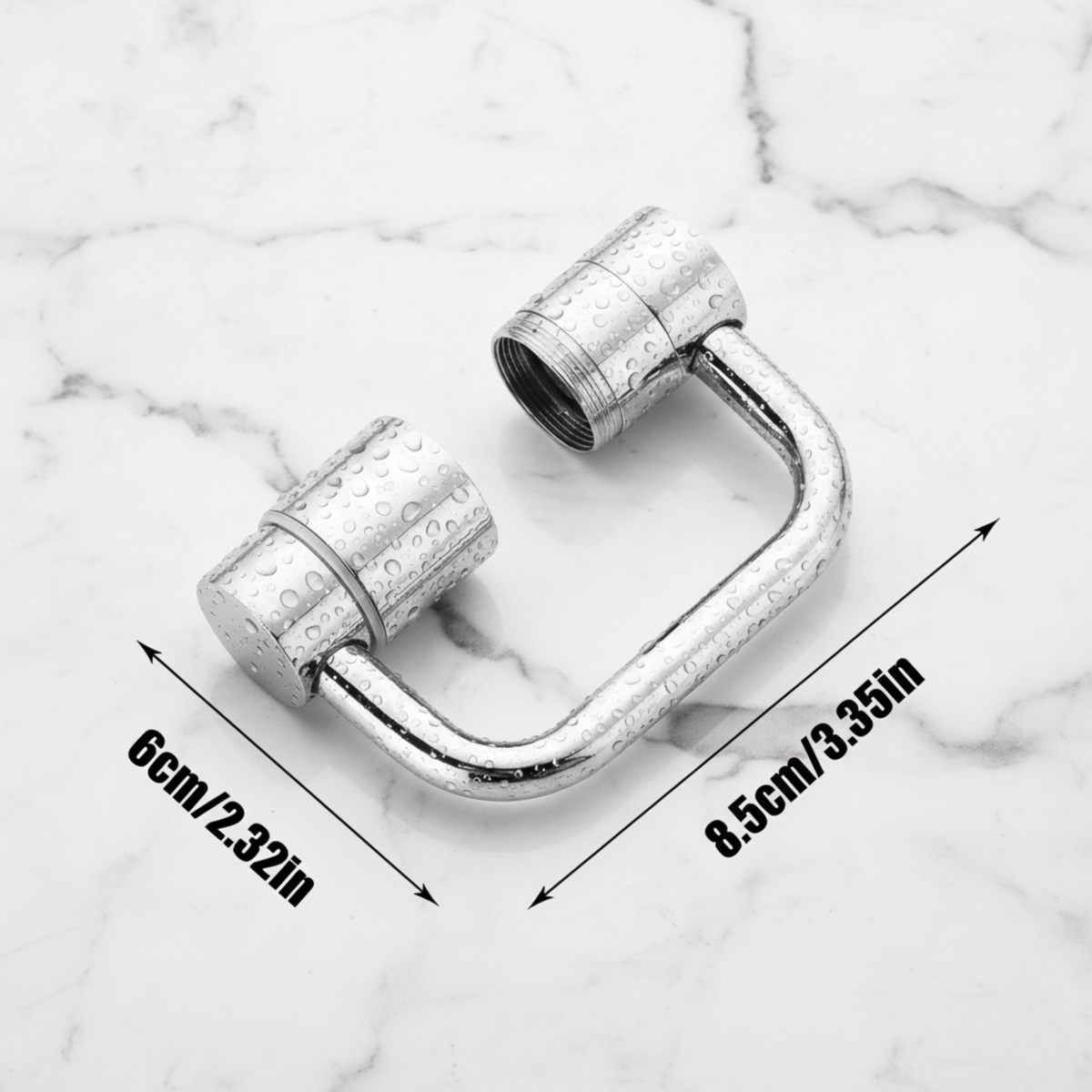 HydroTwist™ — Command Your Sink with Effortless, Splash-Free Precision
