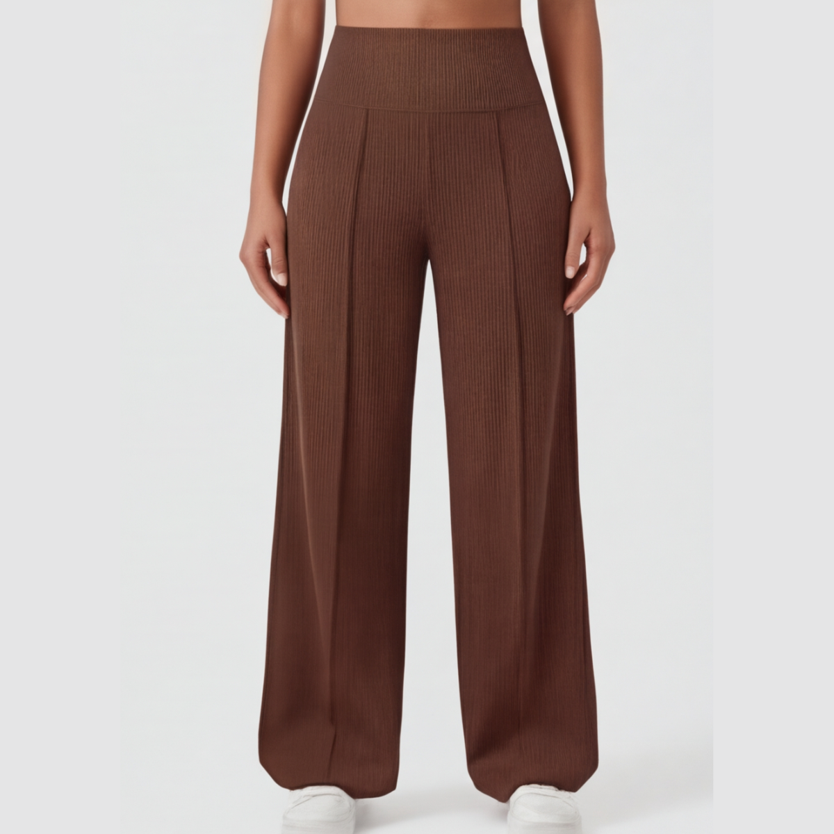 Elyra™ - Wide Leg Yoga Pants with Crossover Waist