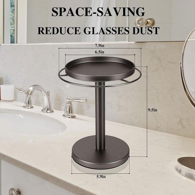 GlideStand™ Rotating Glasses Stand