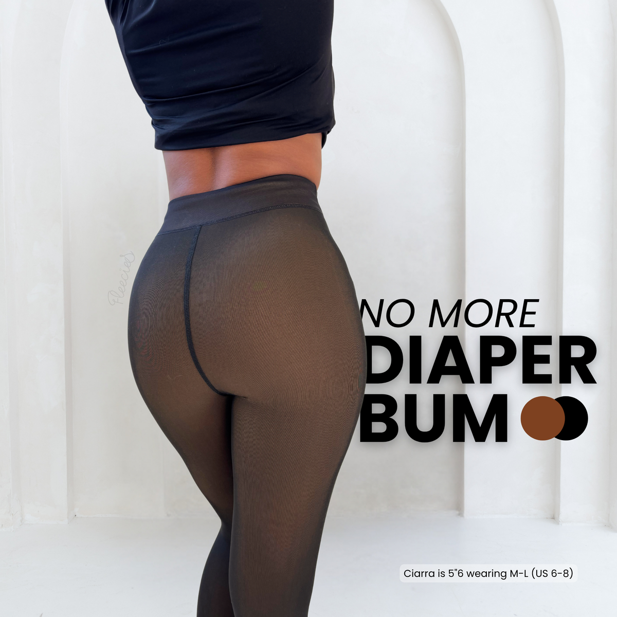 Softelle™ – Fluffy fleece tights for warm, relaxed legs