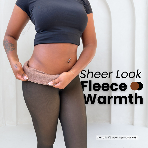 Softelle™ – Fluffy fleece tights for warm, relaxed legs