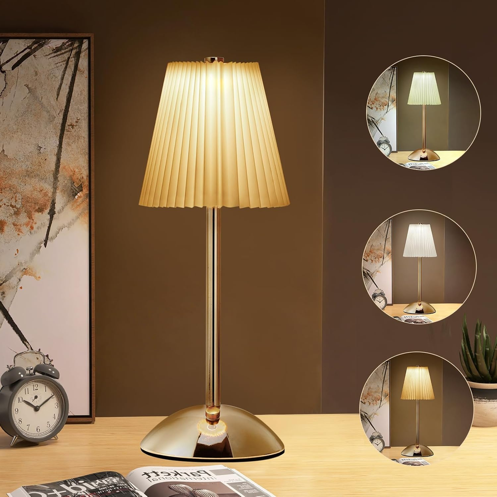 Aurevia™ – Modern Cordless Rechargeable Dimmable LED Table Lamp