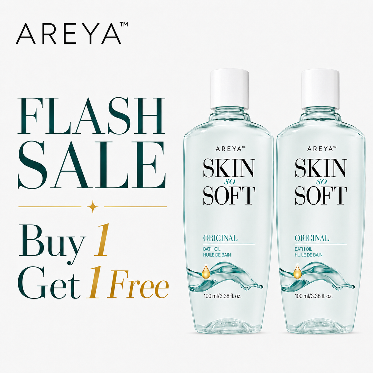Areya™ Skin So Soft Original Bath Oil