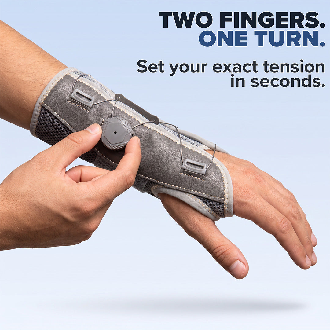 WristLuxe™ Brace – Adjustable Wrist Support for Everyday Comfort