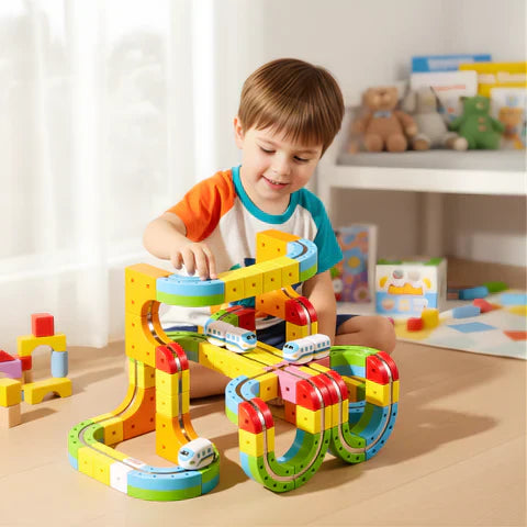 DIY Cube Track – Creative & Active – Creative DIY Train Track