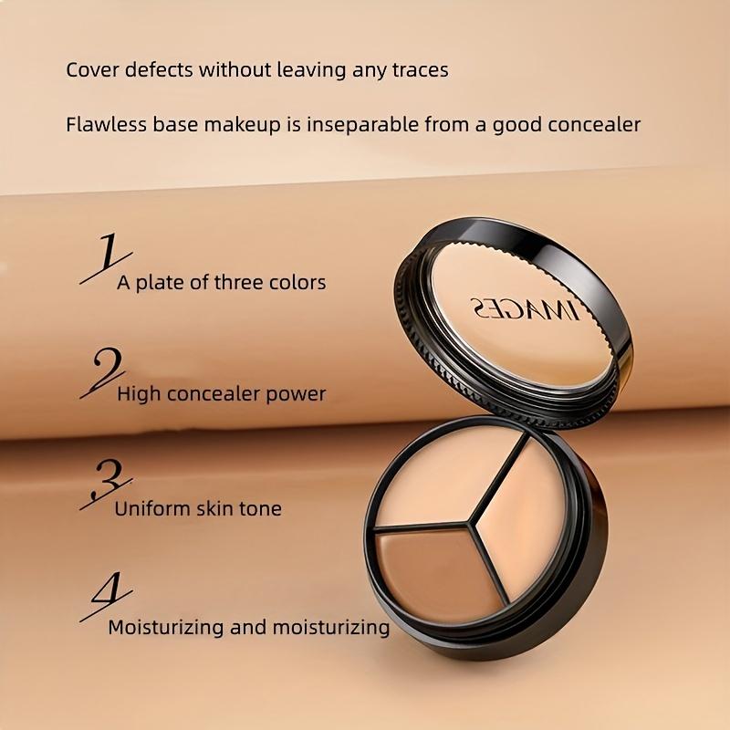 Mila™ – Dreifarbiger Concealer-Creme deckt Pickel, dunkle Augenringe und Konturen [50% Rabatt]