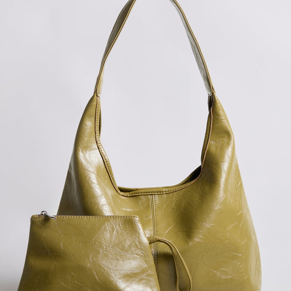 Scarlett Distressed Leather Tote
