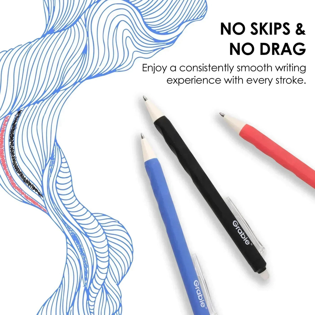 Medium Point Erasable Gel Pen Set