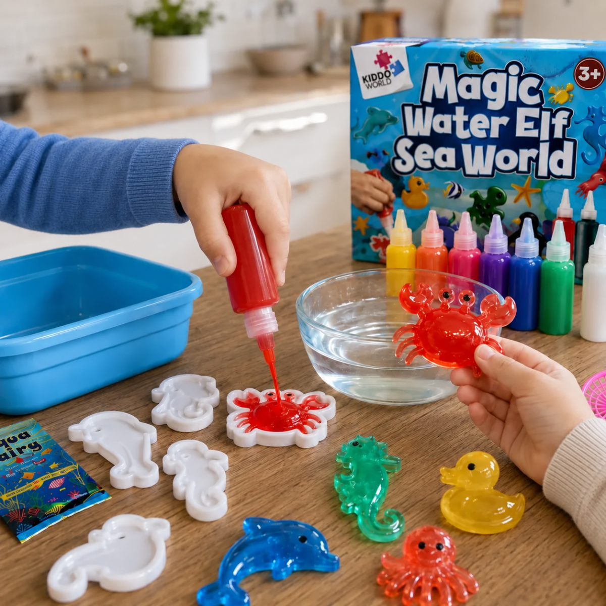 MagicMelt™ – Water-Based 3D Figure Creation Kit