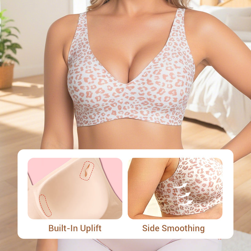 🎅🔥NEUJAHRS-GROSSAKTION 50 % RABATT!!💥💕 Jelly Wireless – der ultra-bequeme, drahtlose Damen-BH: nahtlos, Tief-V & Push-Up