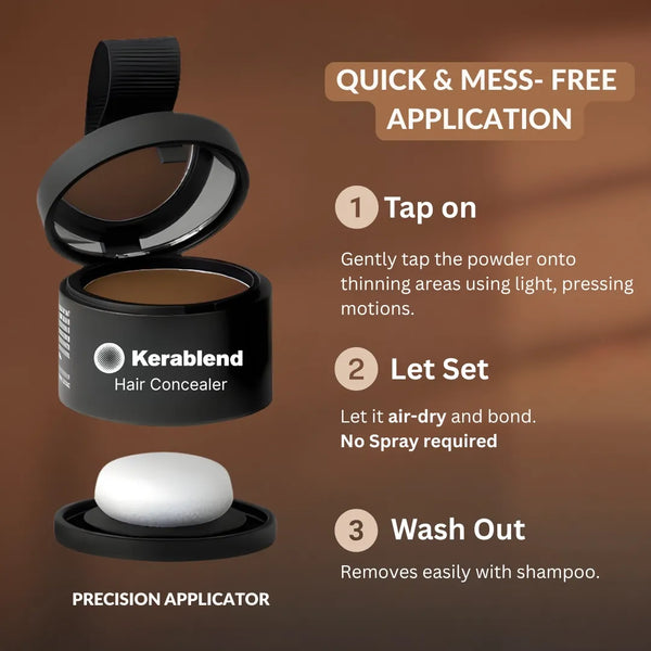 Buy 1, Get 1 FREE | Kerablend™ Mineral Hair Thickening | Instantly fuller hair in 60 seconds