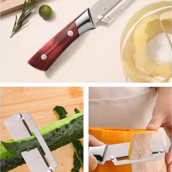 Multifunctional kitchen fruit peeling tool