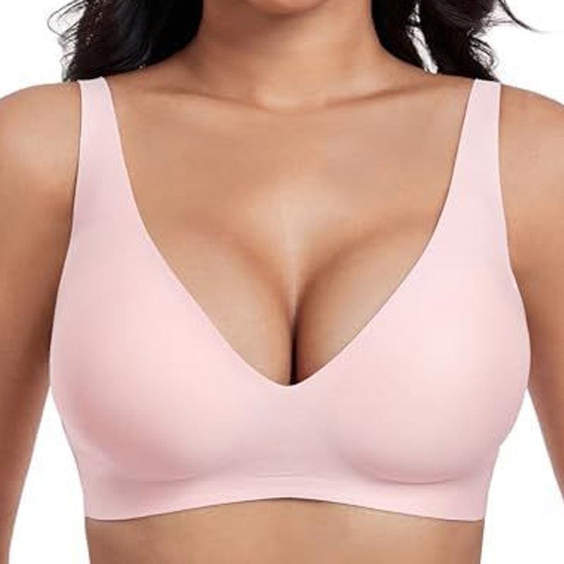 🎅🔥NEUJAHRS-GROSSAKTION 50 % RABATT!!💥💕 Jelly Wireless – der ultra-bequeme, drahtlose Damen-BH: nahtlos, Tief-V & Push-Up
