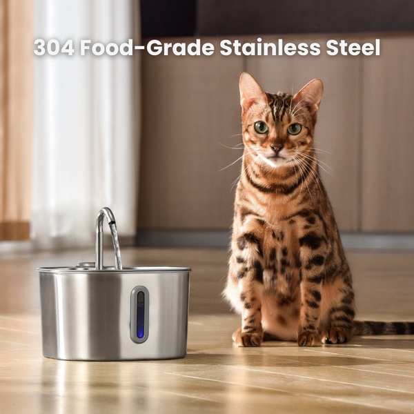 AquaPurr™ Cat Water Fountain for Fresh Water and Comfort