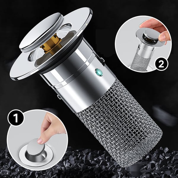FlowGuard™ — Keep Drains Clear and Protect Precious Treasures Instantly