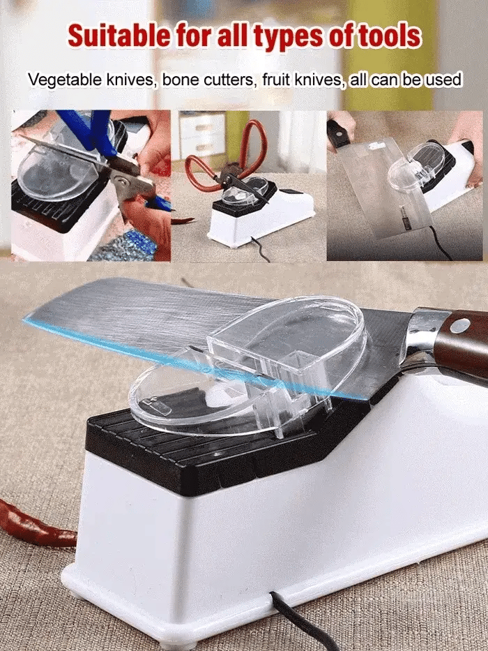 Multi-Function Double Sided Electric Knife Sharpener