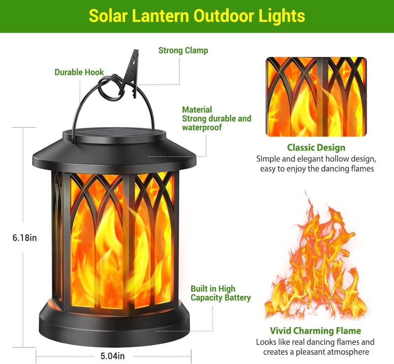 1+1 FREE | Twilight Ember - Flame Lantern for Cozy Outdoor Nights