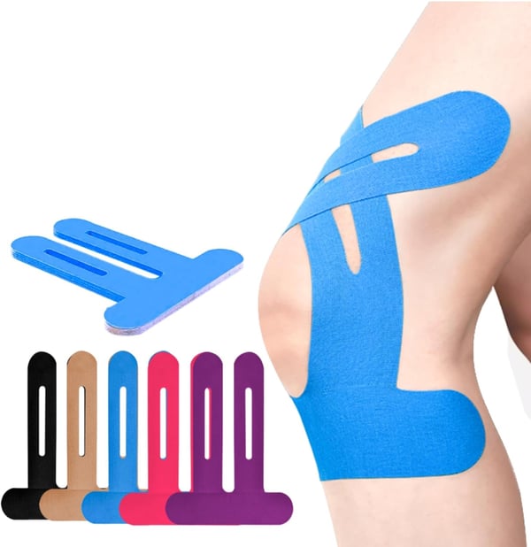 FlexiKnee – Precut Kinesiology Strips for Pain Free Motion