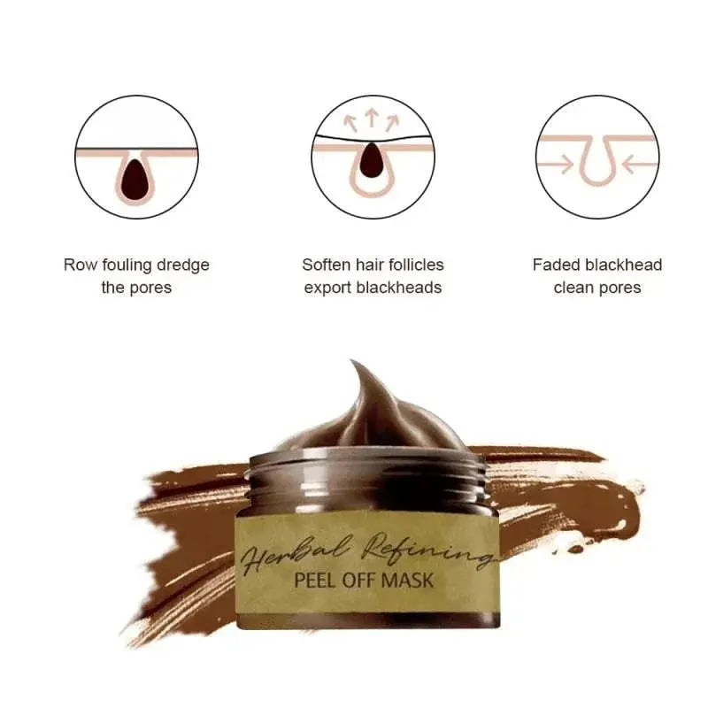 HerbalMask™ – Verfeinernde Peel-Off Gesichtsmaske sanft, effektiv und beruhigend [1 + 1 Gratis]