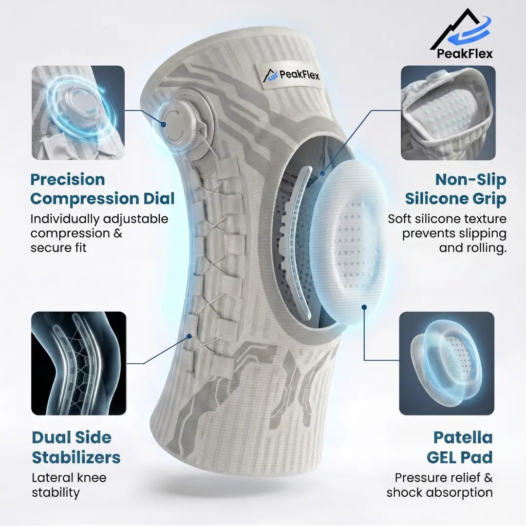 Kneeluxe™ – Premium knee brace for stable, everyday comfort