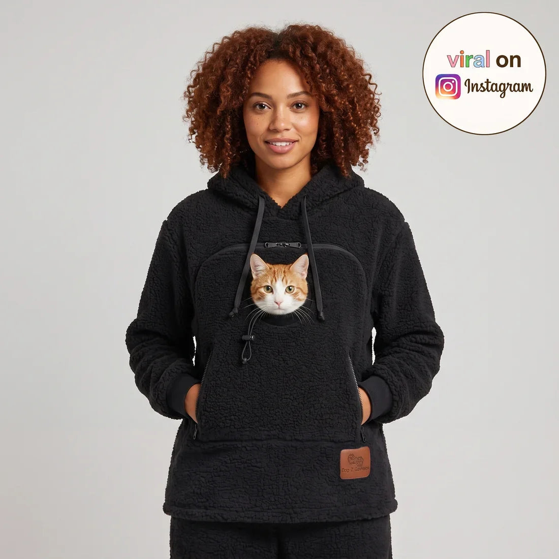 Meowvelle™ – Adorable Kitty Graphic Hoodie