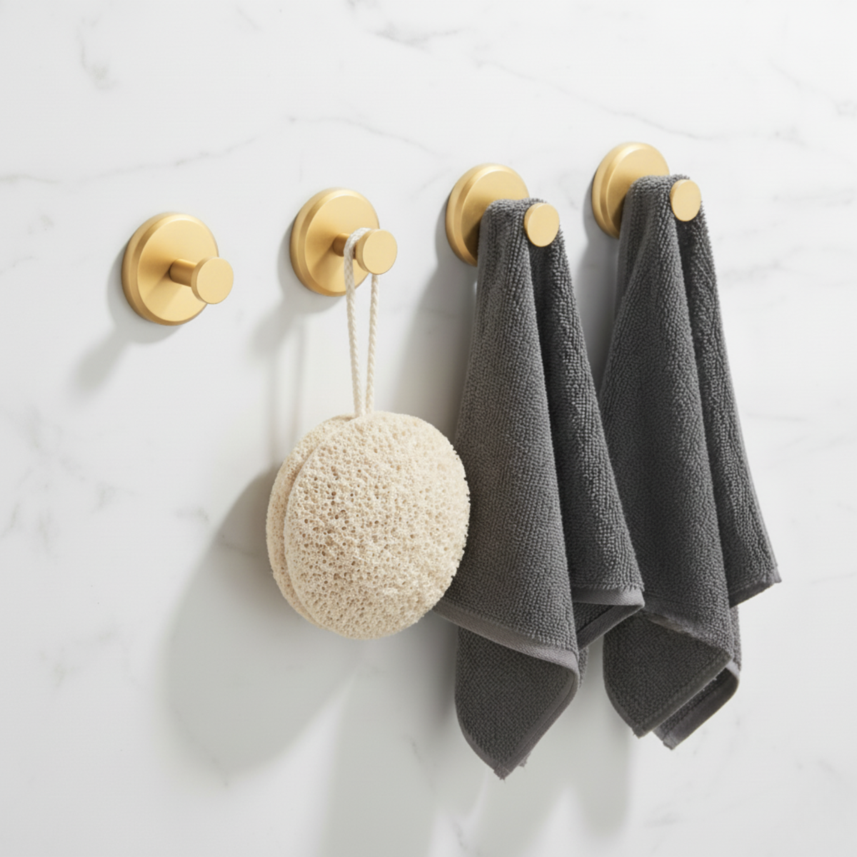 Gripora™ – Powerful Suction Hooks for Bathroom & Home Organization