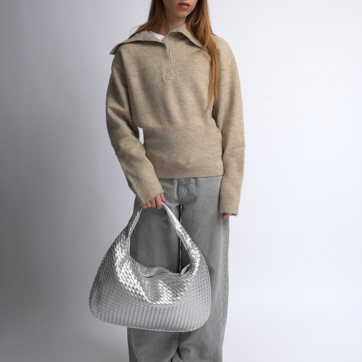 AURA™ Braided Shoulder Bag
