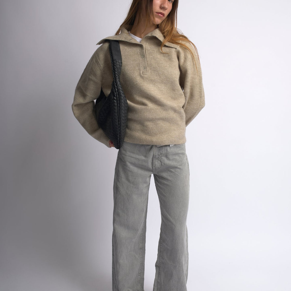 AURA™ Braided Shoulder Bag