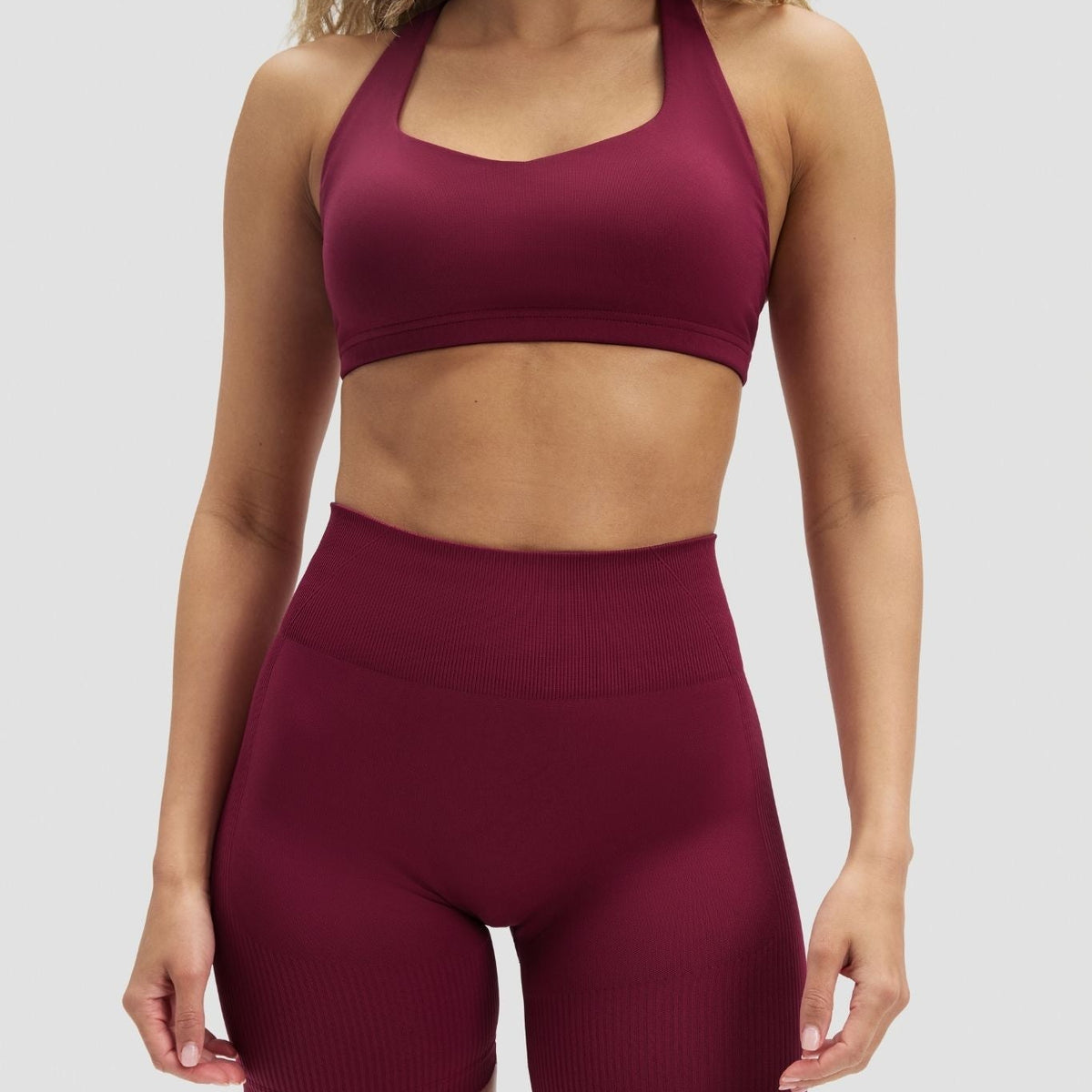 Elevate™ Sculpting High Waist Scrunch Shorts | Cherry Berry