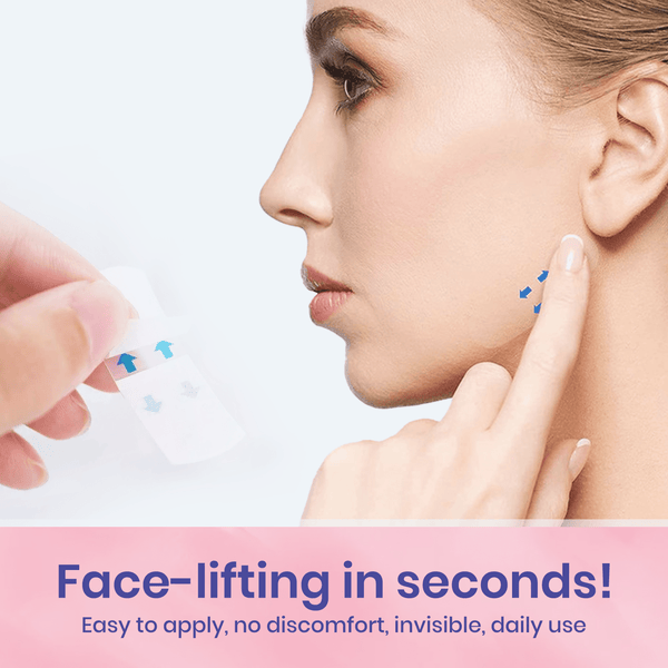 V Face-Lifting Invisible Tape